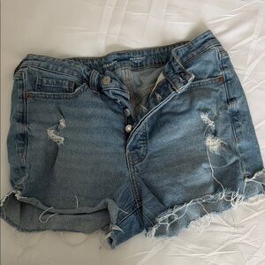 Old Navy Women's Distressed Blue Jean Shorts